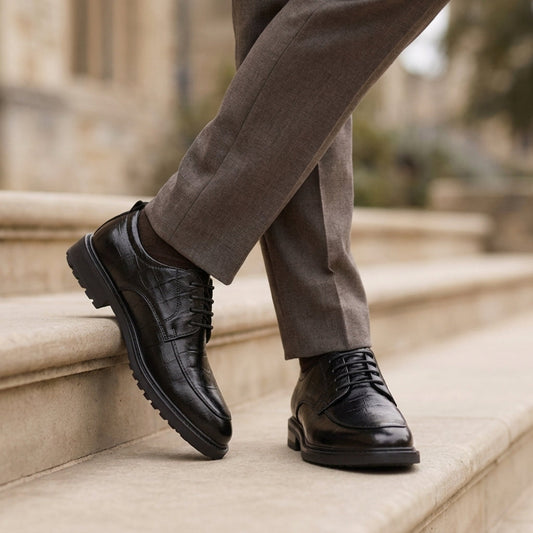 Men's Haven Leather Dress Shoes Black