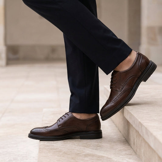 Men's Leather Brogues Shoes
