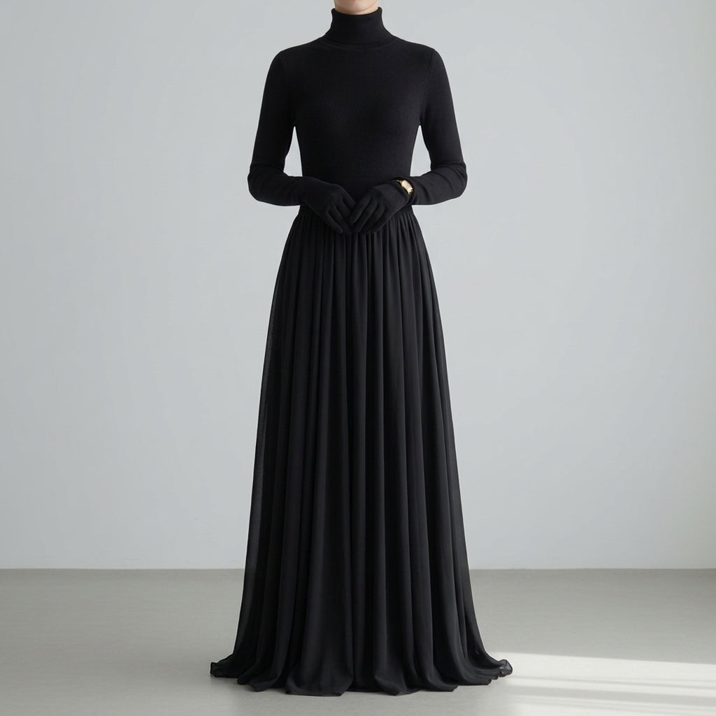 Women's Turtleneck Dress