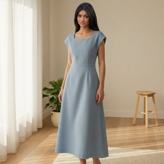 Women's Lace-Up Spaghetti Strap Dress