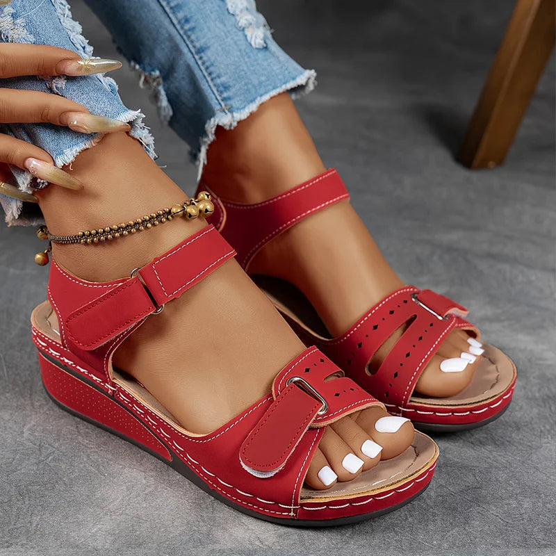 Women’s Orthopedic Adjustable Walking Sandals for Daily Support