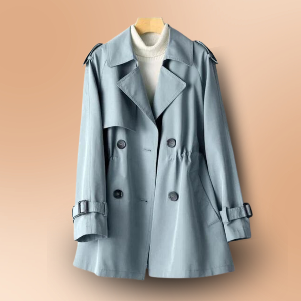 Chromablend Women's Vintage Trench Coat