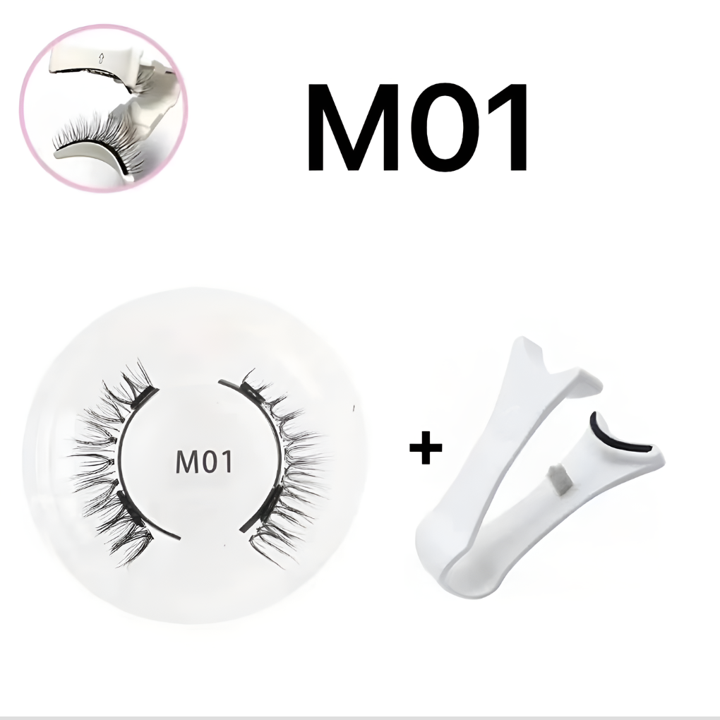 Magnetic Eyelash Tweezer Set Reusable