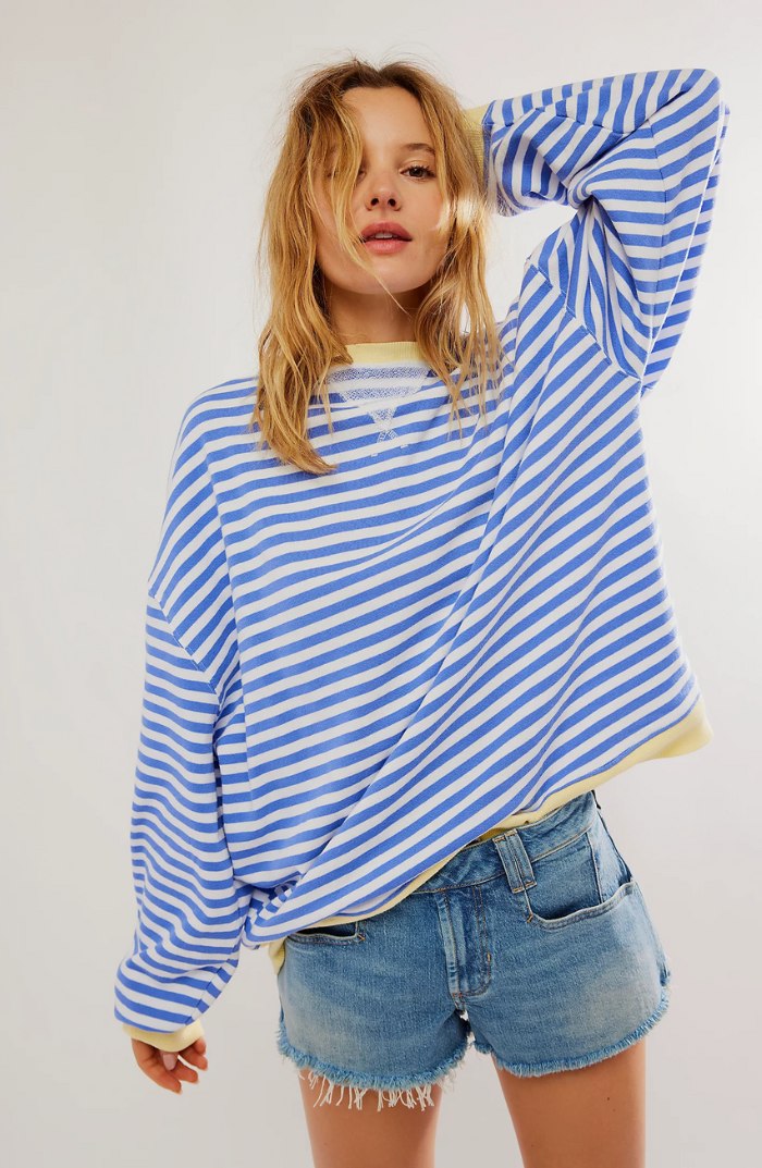 Women's Striped Sweater Casual Everyday Wear
