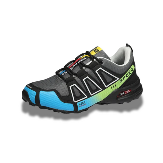 Comfort Hiking Shoes for Women and Men Waterproof Lace-Up Walking Sneakers
