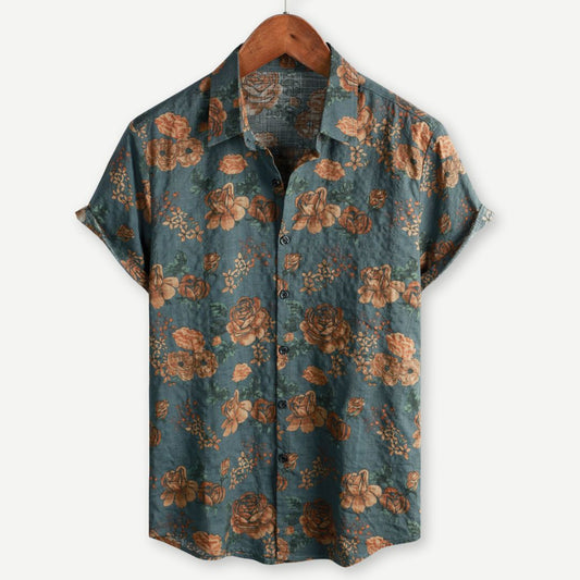 Women's Vintage Blossom Blouse Lightweight