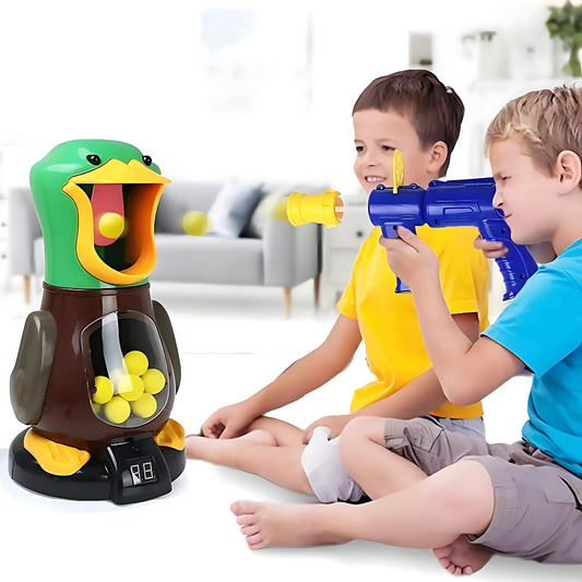 Soft Bullet Game Set With Walking Duck And Lights