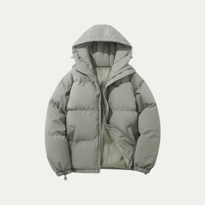 Men's Quilted Jacket Warm Textile Winter Coat