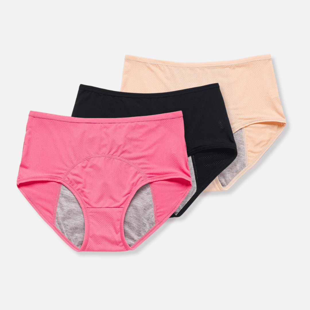 Women's Leak Proof Period Underwear 3 Pack