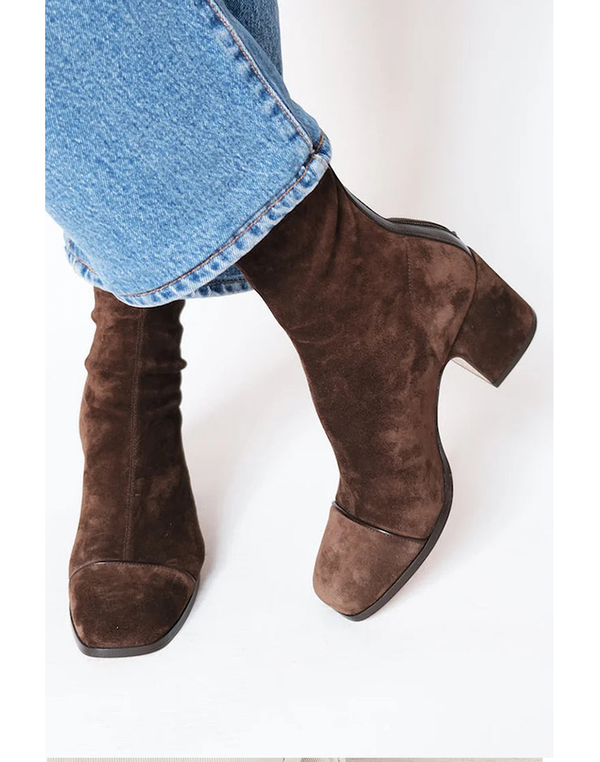 Women's Block Heel Ankle Boots