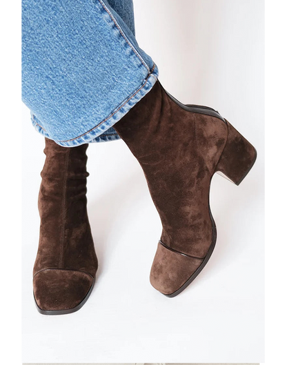 Women's Block Heel Ankle Boots