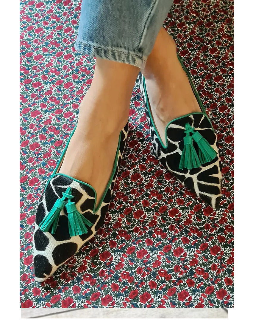 Women's Tassel Loafers Pointed Toe