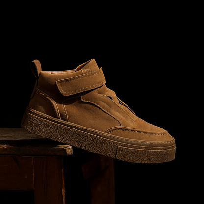 Brunello Men's Suede Leather Sneakers