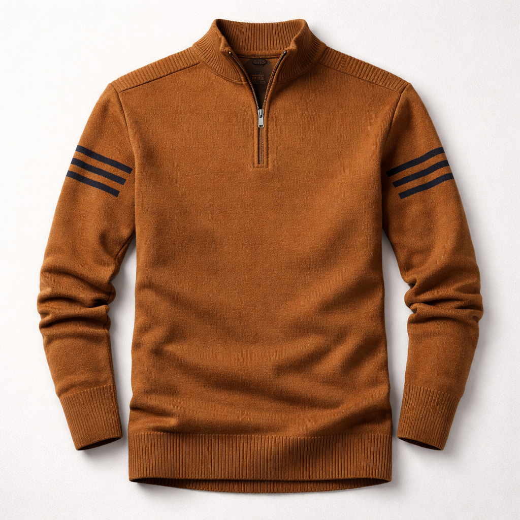 Men's Quarter Zip Sweater
