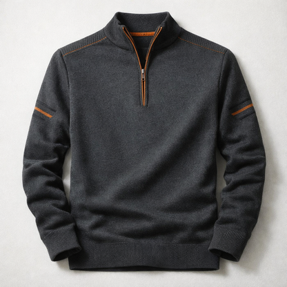 Men's Quarter Zip Sweater