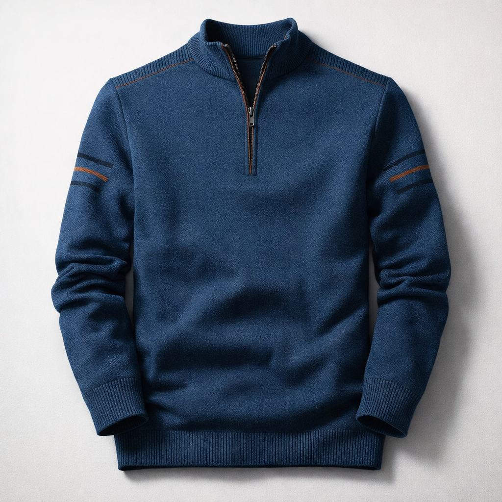 Men's Quarter Zip Sweater