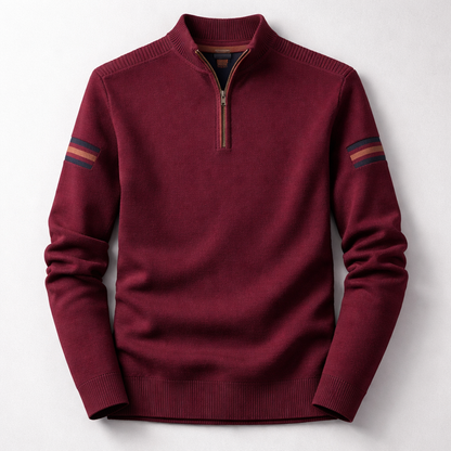 Men's Quarter Zip Sweater