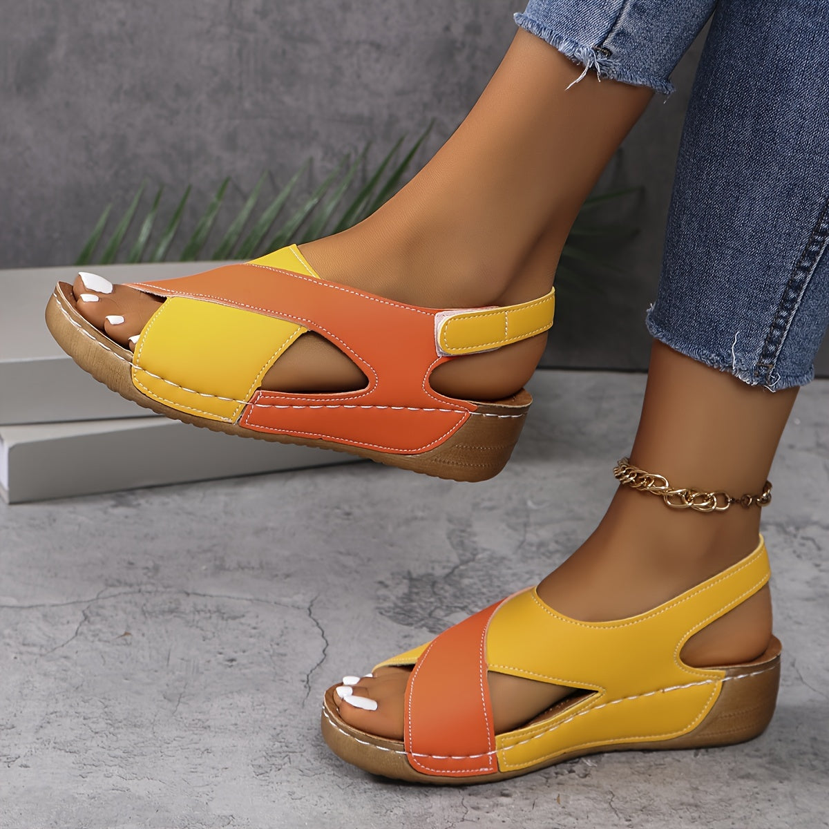 Women's Open-Toe Slingback Sandals