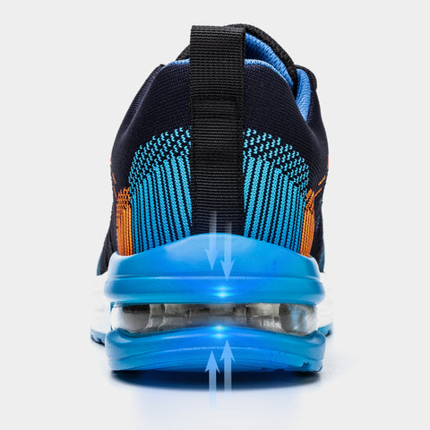 Blue Safety Work Sneakers Breathable