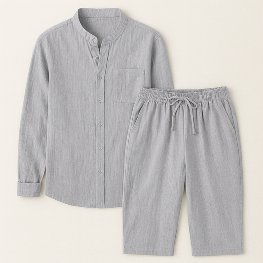 Men's Cotton Summer Set Lightweight 2 Piece