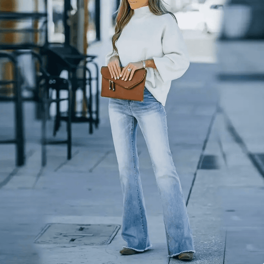 Women's High Waist Slim Fit Jeans