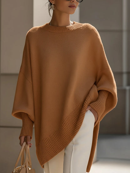 Women's Oversized Knit Sweater Long