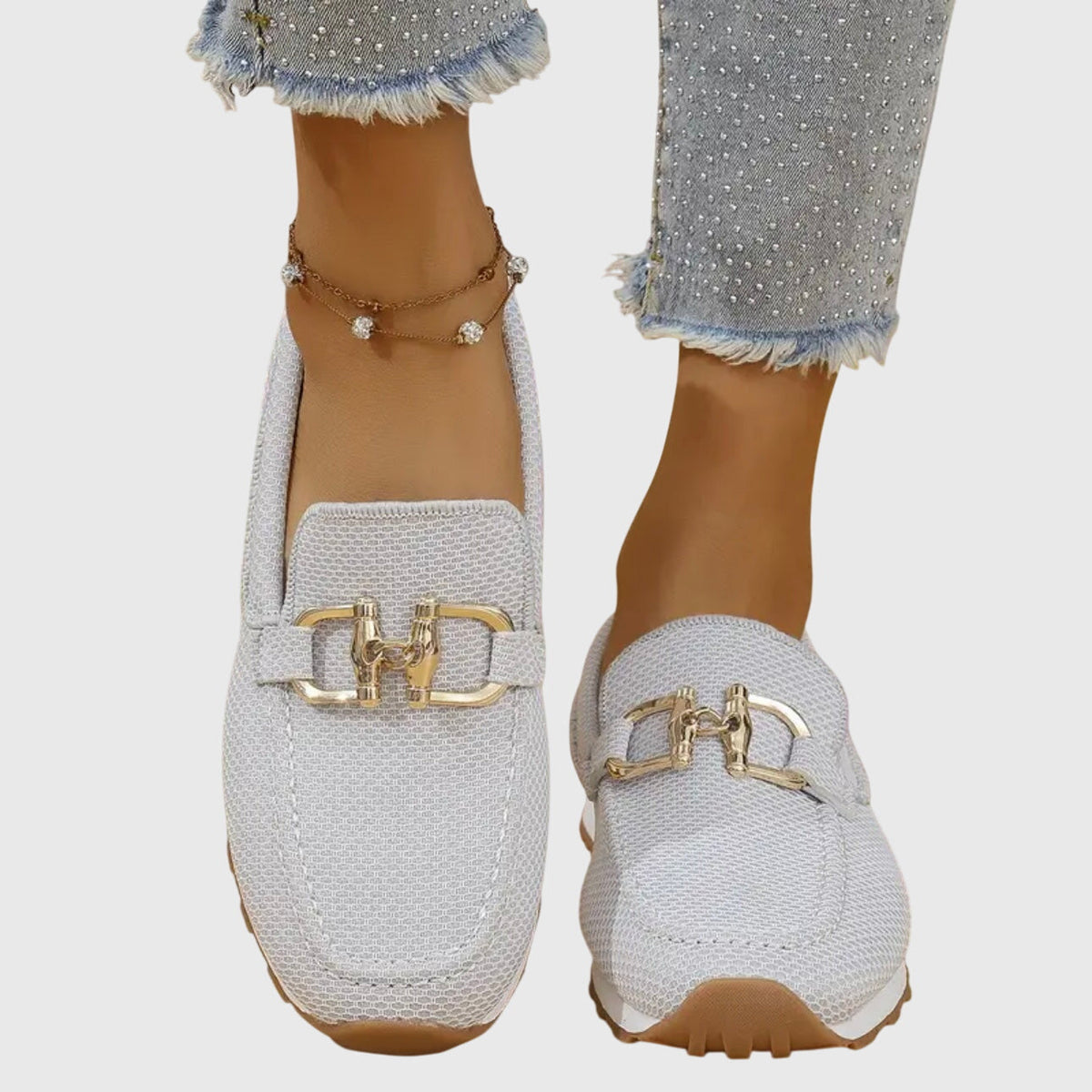 Women’s Comfortable Slip-On Loafer Sneakers