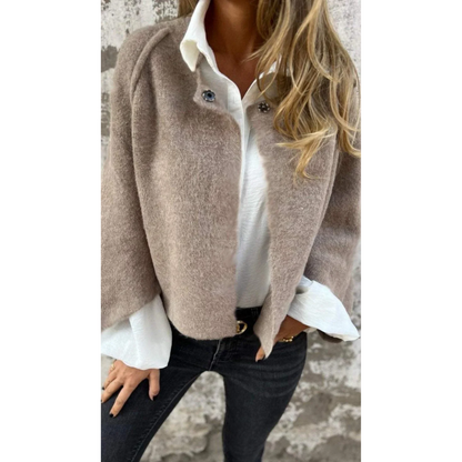 Women's Open Front Knitted Cardigan