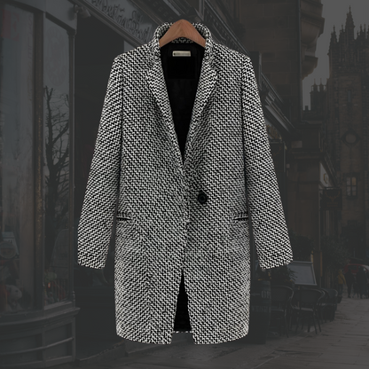 Women's Tailored Button Front Coat
