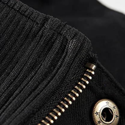 Men's Field Winter Jacket Thick Hooded Multi Pocket