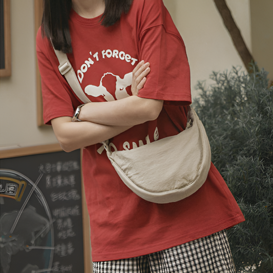 Women's Nylon Shoulder Bag Spacious
