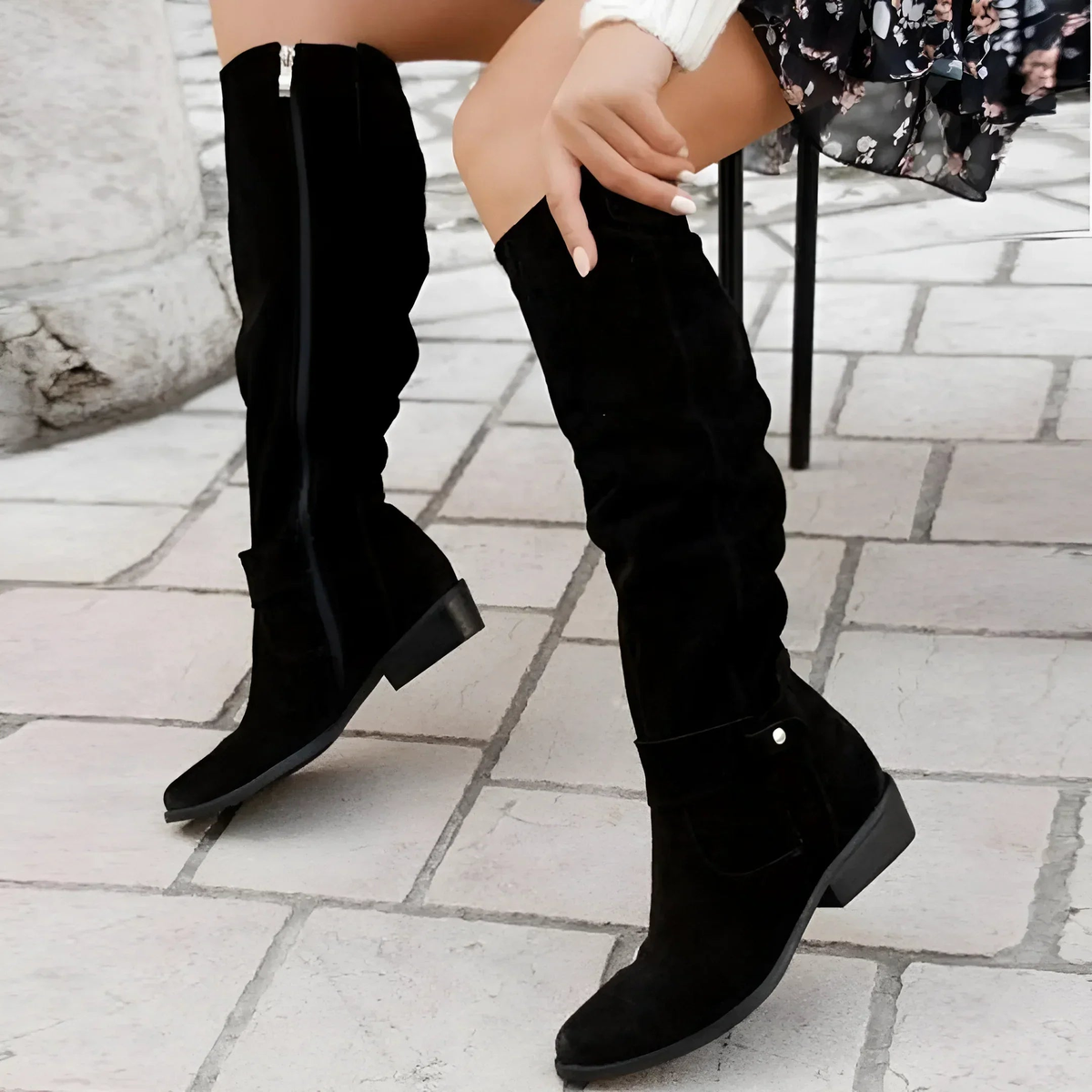 Women's Knee High Slouch Boots