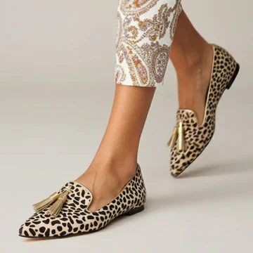 Bow Detail Classic Comfort Loafers
