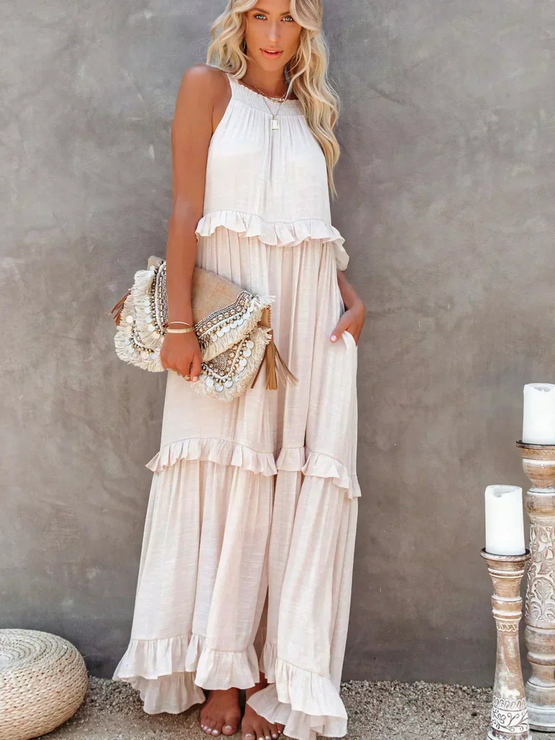 Women's Elegant Heather Dress