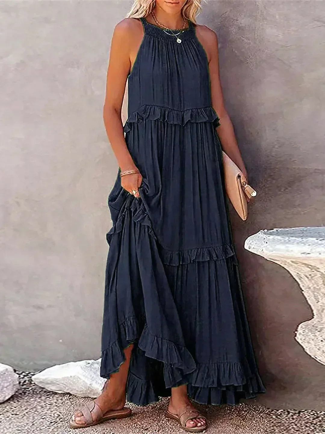 Women's Elegant Heather Dress