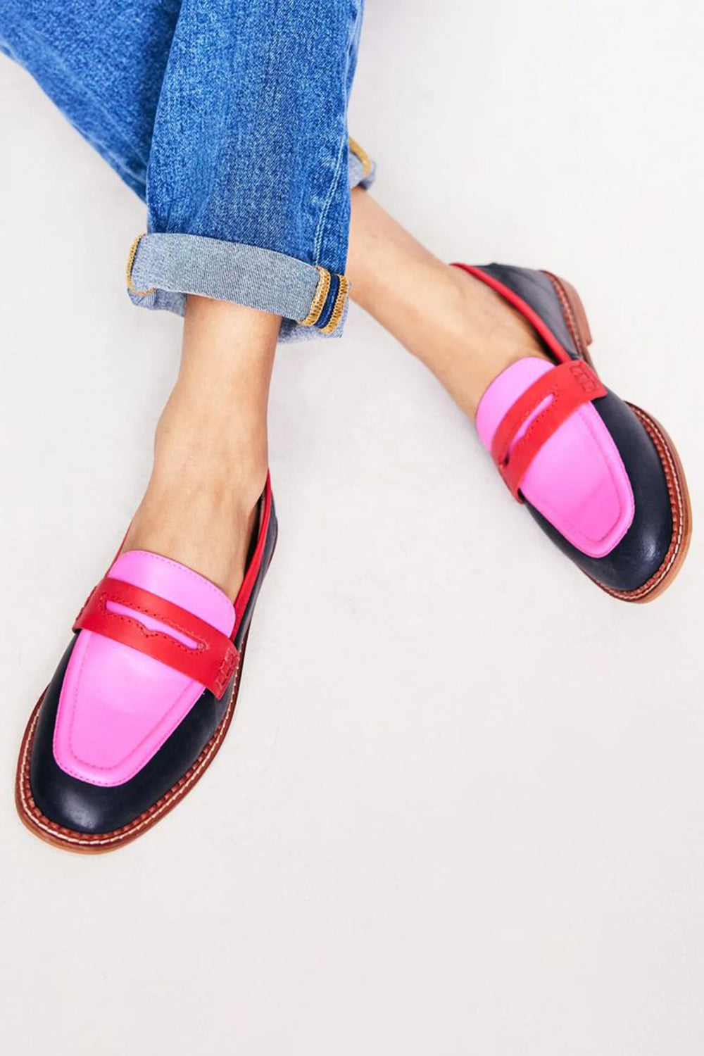 Women's Penny Loafers Slip-On Flats