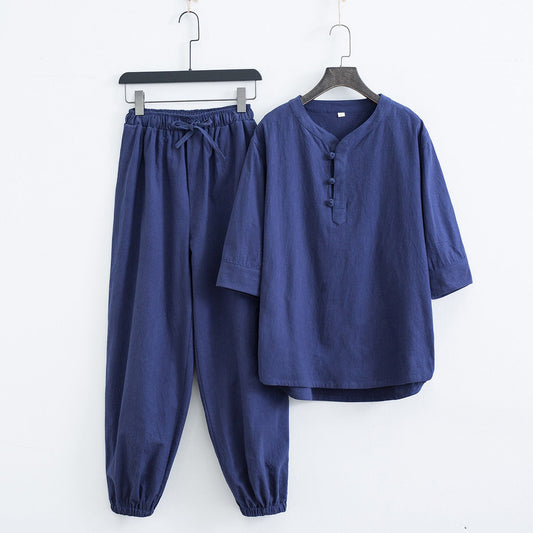 Zaranta Women's Linen 2 Piece Suit