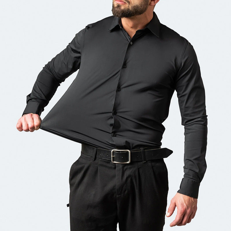 Espe Men's Stretch Dress Shirt Wrinkle