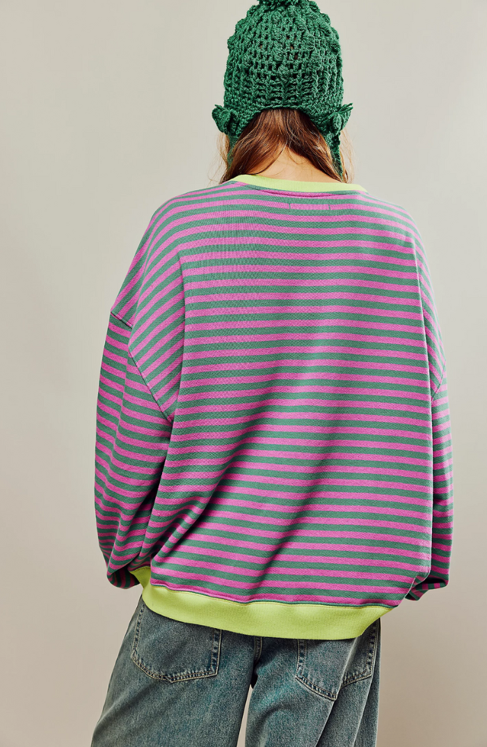 Women's Striped Sweater Casual Everyday Wear