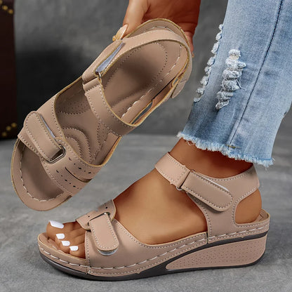 Women’s Orthopedic Adjustable Walking Sandals for Daily Support