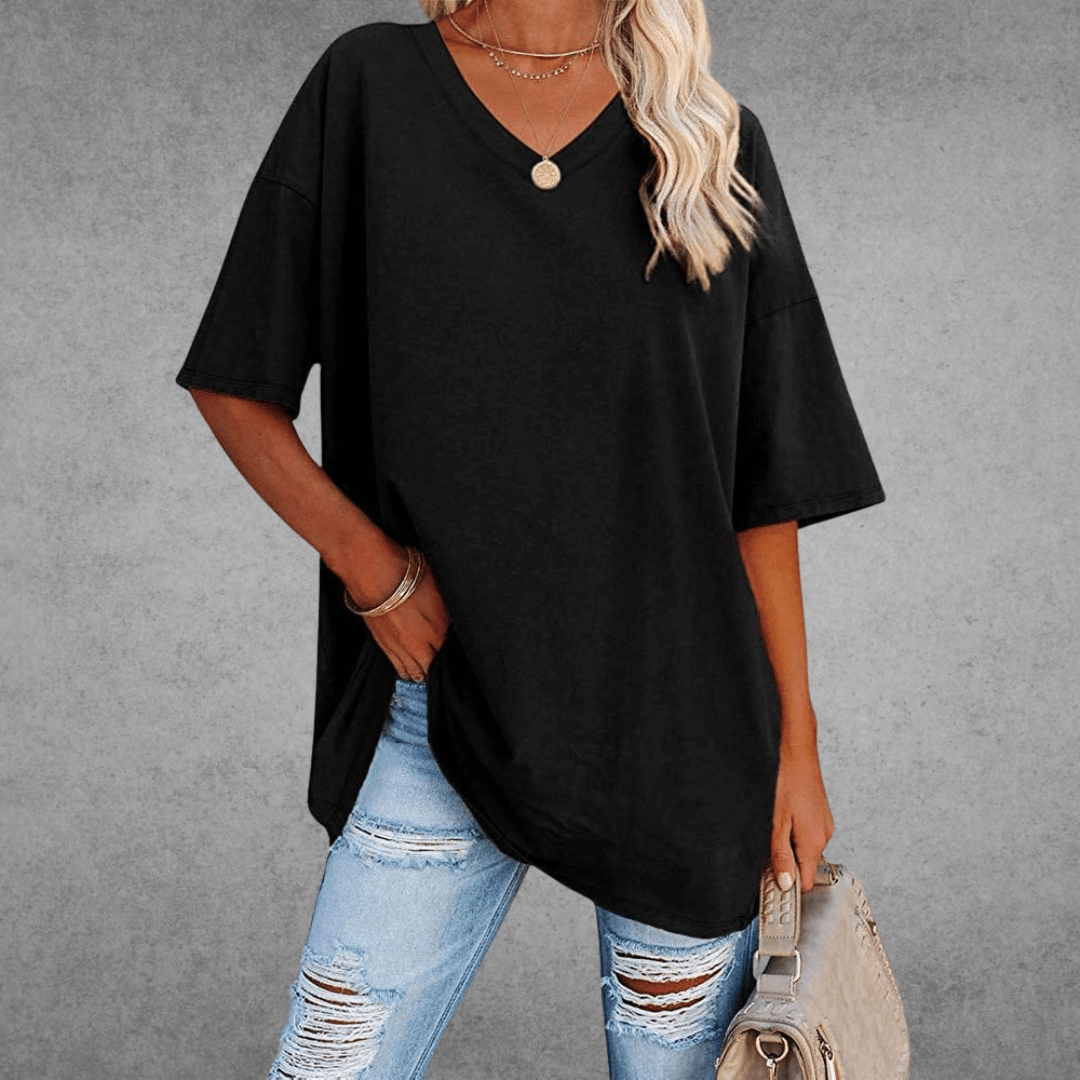 Nikita Women's Oversized V-Neck Shirt