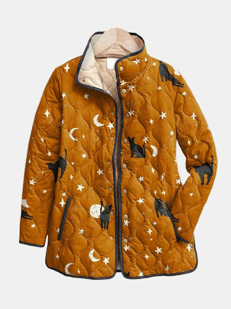 Women's Quilted Zip Front Jacket