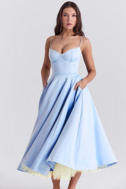 Women's Long Slim-Fit Dress