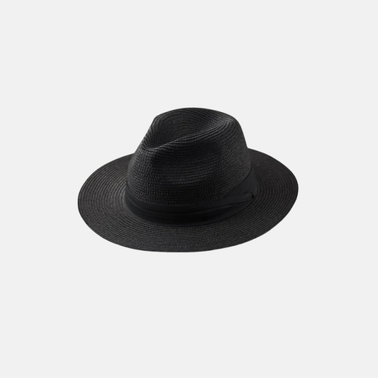 Wide Brim Straw Sun Hat Natural Protection