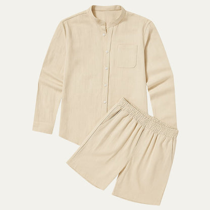 Men's Linen Summer Coordinating Set