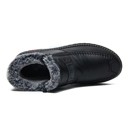 Women's Non-Slip Leather Winter Boots