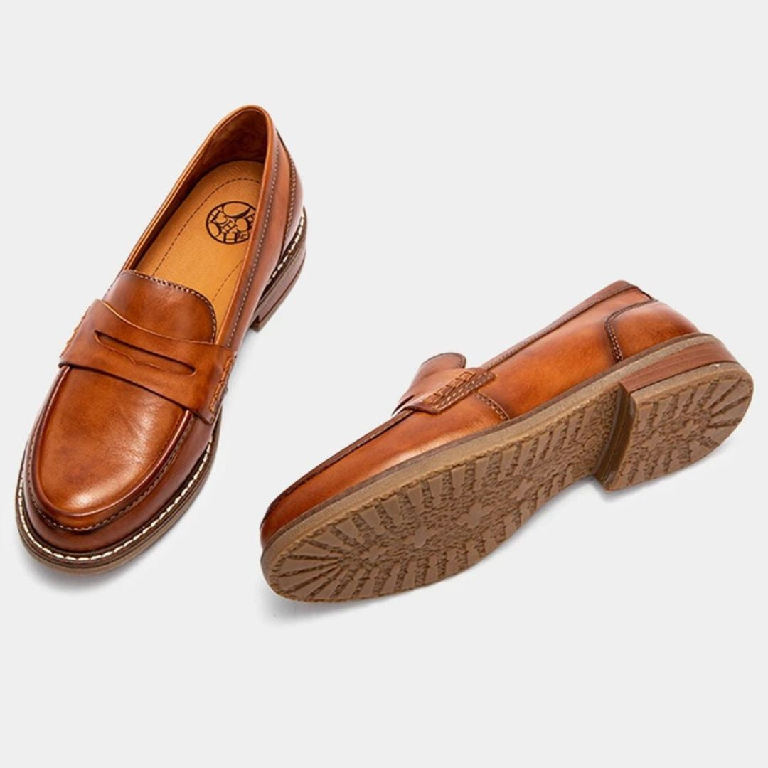 Valetta Men's Orthopedic Leather Loafers