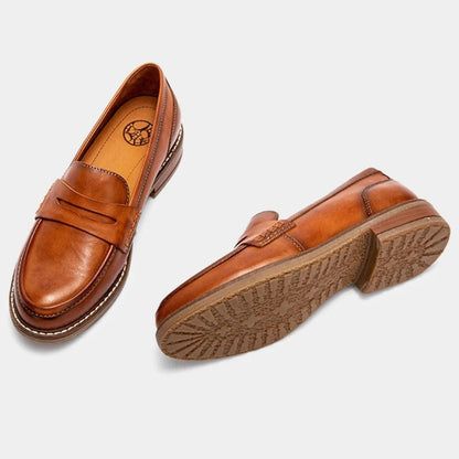 Valetta Men's Orthopedic Leather Loafers