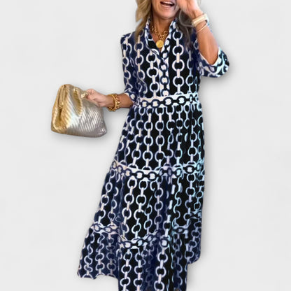 Women's Casual Tiered Skirt Dress