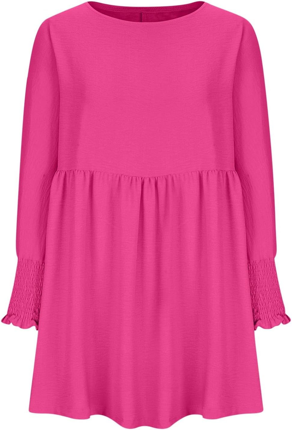Women's High Waist Flowy Dress